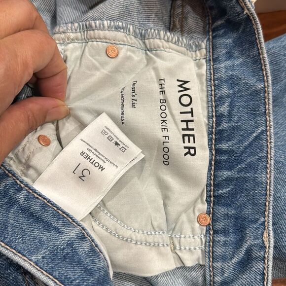 NWT MOTHER Women's The Bookie Flood Jeans Sow Surreal size 31 - Picture 7 of 16